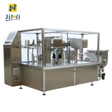 Premade pouch packing machine for liquid filling